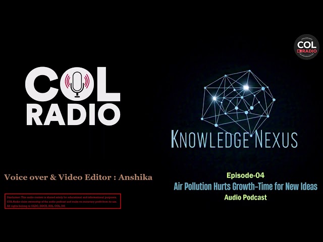 Air Pollution Hurts Growth - Time for New Idea